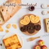 Luckforest Fake Cookies, 18 Pcs 6 Styles Artificial Chocolate Biscuits