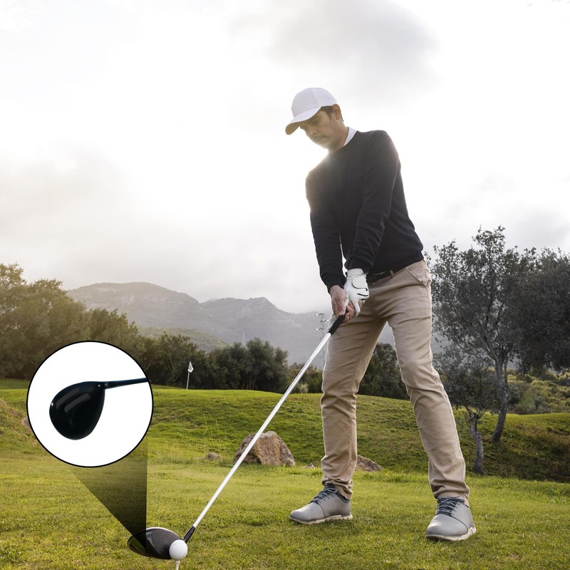 FunnAura 10 PCS Lead Tape Golf With 10 Tees Plastic,