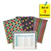 C-Line Zip 'N Go Reusable Poly Envelope, Bold Basics Design,