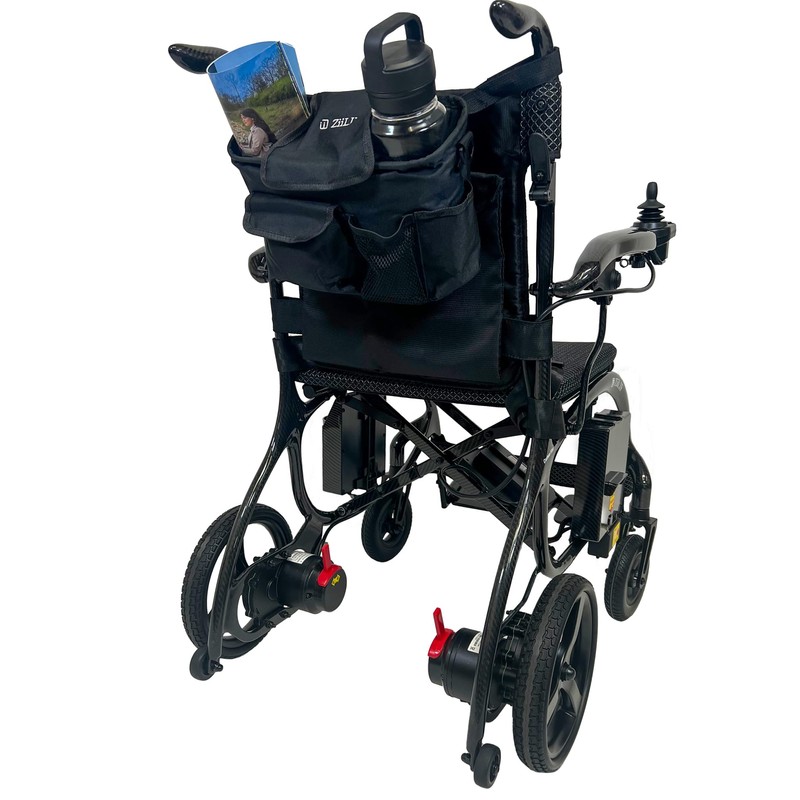 ZiiLIF Mobility Scooter Handlebar Bag, Electric Wheelchair Bag, Convenient Storage