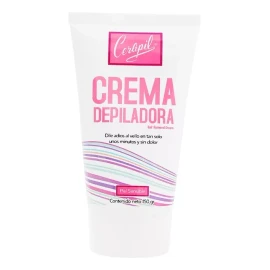 Cerapil Kit Para Depilar Crema Y Gel Piernas Sin Dolor Piel Sensible