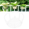 Iron Hanging Baskets Flower Pot Holder Hanger for Outdoor Balcony