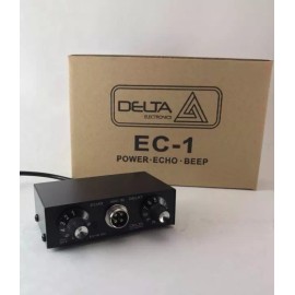 DELTA EC1 4 pin Cobra CB HAM DYNAMIC MIC AMPLIFER / ECHO CHAMBER w/ ROGER BEEP