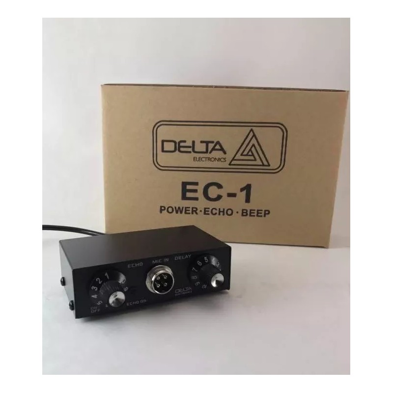 DELTA EC1 4 pin Cobra CB HAM DYNAMIC MIC AMPLIFER