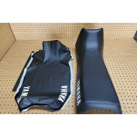 Unbranded YAMAHA XT250 XT350 SEAT COVER 1984 TO 2000 MODEL  + STRAP (black) (Y*-2)