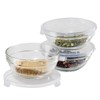 Oggi Pinch Bowls, 4-Ounce, Clear