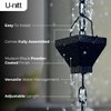 U-nitt Rain Chains for Gutters | Rainwater Catcher & Diverter