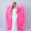 haolicedy Pink Angel Wings for Photography Large Wings Costume with