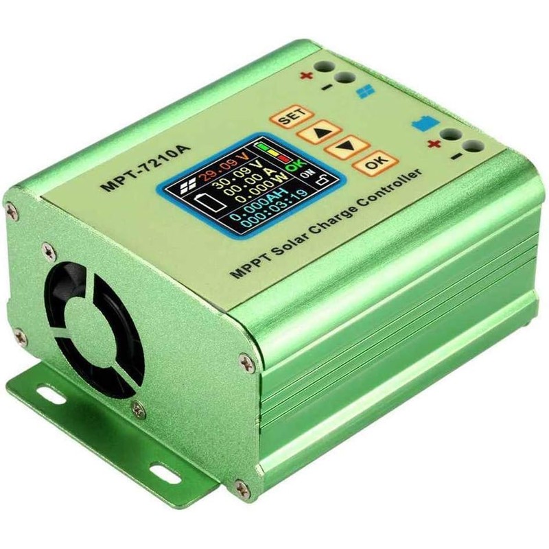 10A Solar Charge Controller Battery Solar Panel MPPT with LCD