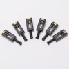 Unxuey Guitar Tremolo Saddles, 6 Pcs Electric Guitar Roller Bridge