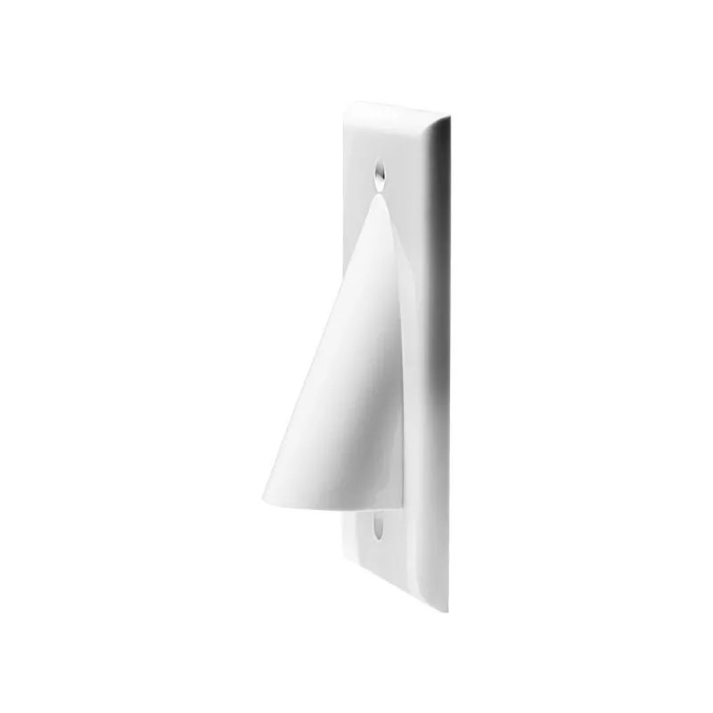 OSD Audio Pass Through Wall Plate Single Gang, White