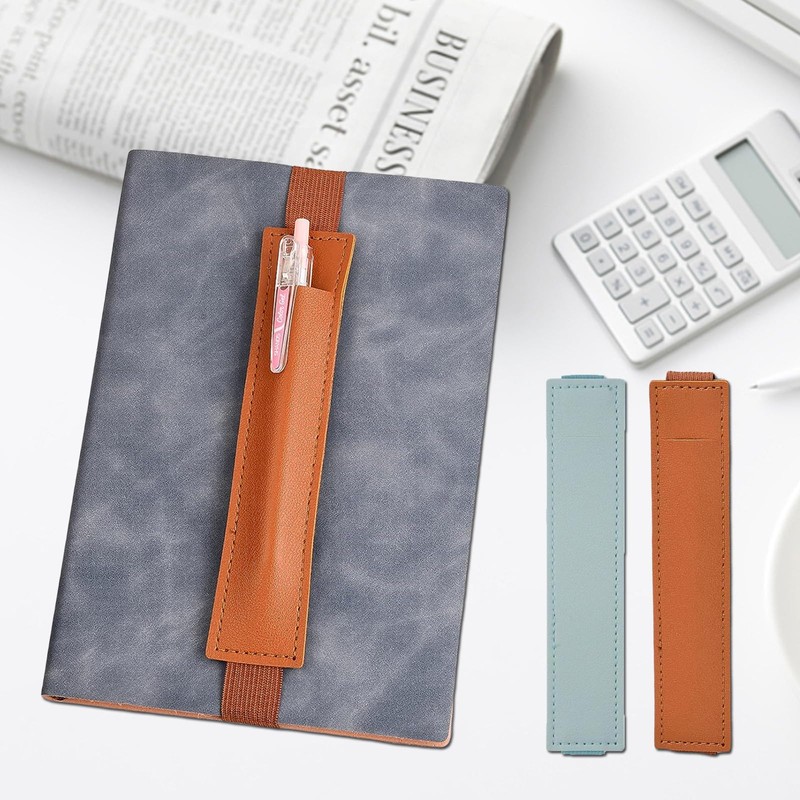 YYUEZHI 6 Pieces Pen Holder Notebook Pen Loop Pencil Holder