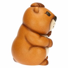 THUN, Marty Ceramic Marmot Collection Hugs Collectible Christmas Gift Idea 3" x 3.1" x 4.1"