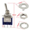Aussel AC 125 V / 6 A On-On Mini Toggle