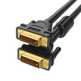 Ugreen 11617 DVI 24+5 to VGA Dual Link Cable, 1.5 Meter, Black