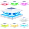 APONUO 4x4 Post Solar Lights,Post Cap Lights Solar Powered with