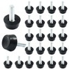 Zorveiio 24 Pcs M6 Furniture Leveling Feet Adjustable Table Levelers