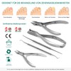 Podiatry Tool Kit by Blizzard – 5 Piece Set with