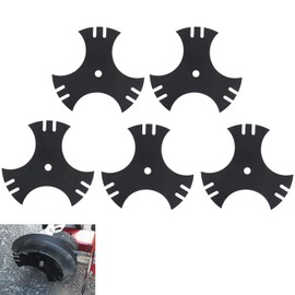 9" X 5/8" Center Hole 781-0748-0637 3-Side Edger Star Blade, for CRAFTSMAN CMXGZAM105017 Tri-Arc Edger Blades, Compatible with MTD 781-0748, 981-0748, 7185767, Replaces 40-009, 490-105-M017. 5 Pack