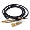 1.2m/1.5m Replacement Audio upgrade Cable For Audio Technica ATH-M50x ATH-M40x