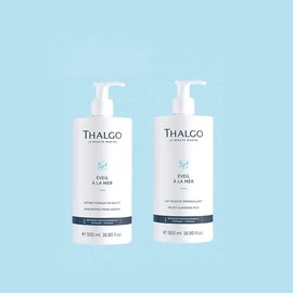 Thalgo Beautifying Non-Alcoholic Toner 500ml+Velvet Cleansing Milk 500ml / 딸고 뷰티파잉 무알콜 토너 500ml+벨벳클렌징 밀크 500ml