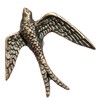 Antique Brass Eagle Drawer Knobs Vintage Bird Handles Decorative Metal