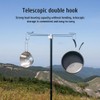Camping Lantern Stand Collapsible Lamp Pole Camping Light Hanging Poles