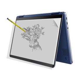 Paper-Feel Writing & Drawing Film for 11.6 (16:9) Laptops - Compatible with Smart Pencils and Stylus (Pack of 2)