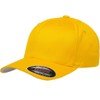 Flexfit 6277 Wooly Combed Twill Cap - Small/Medium (Gold)