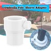 VORIPO Pool Umbrella Pole Stabilizer Sleeve Adapter for Baja Deck
