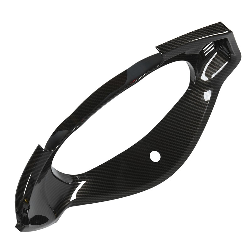 Car Central Control Dashboard Cover Carbon Fiber Style Replacement for