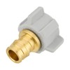 2-Pack EFIELD Pex-A Expansion Full Flow Brass Fittings 1/2" Pex