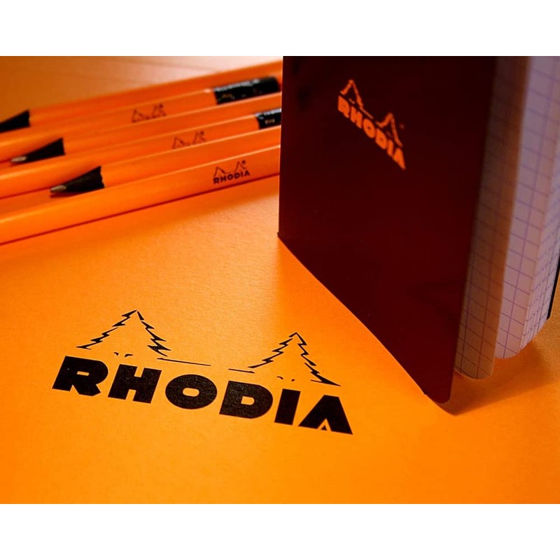 Rhodia Classic Staple Bound Blank Paper Pad 8.25 X 12.5