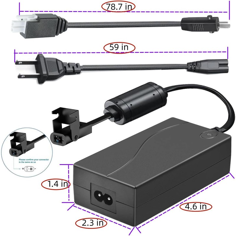 Adjustable Bed Parts Replacement Switching Power Supply Adapter, Electric Bed
