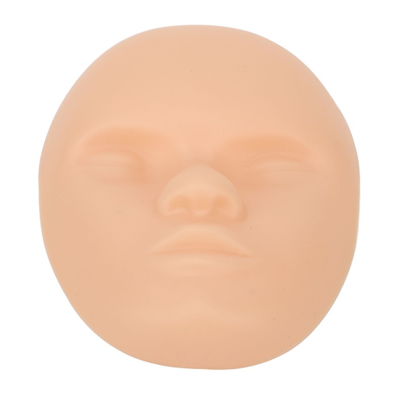 Tattoo Practice Skin Head Silicone Independent Package 3D Microblading Practice