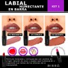 Kit 3 Labiales Bissu Formula Humectante Tonos Variados