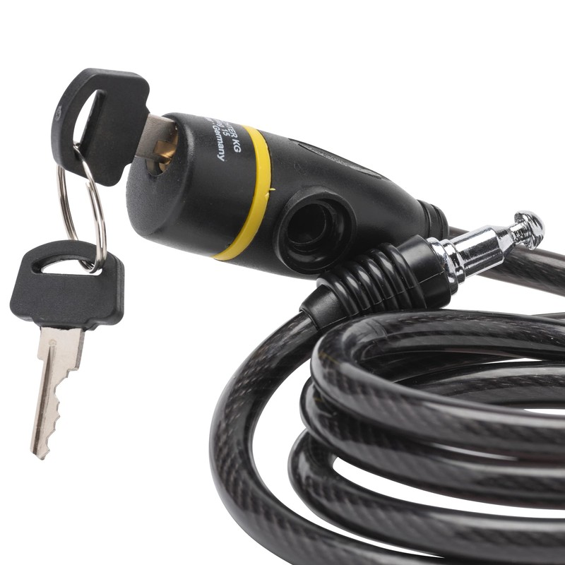 Sterling 101K 10 x 1500mm Locking Cable with Self Coiling/