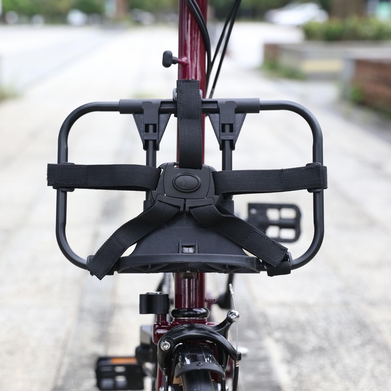 SplendoRoute Folding Bike Front Rack Set for Brompton Bike Front