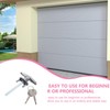 Garage Door Lock: Door Keyed T-Handle Lock Garage Door Handle