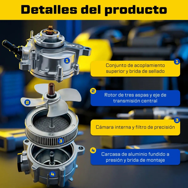 Bomba De Vacío De Frenos Booster Onix 1.0 1.2 2021
