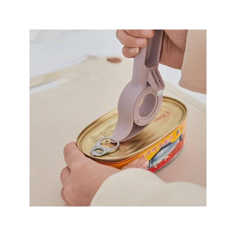 ZONADA 4xPlastic Household Bear Bottle Opener - Multi-Functional Tool for