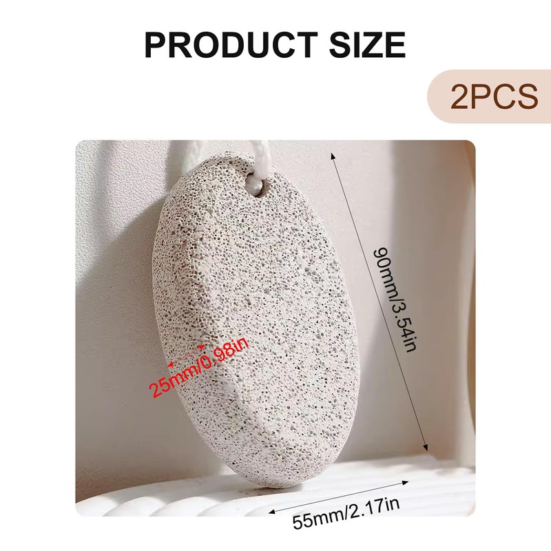 2 Stück Bimsstein Fußpflege,Bimsstein,BimssteinHornhaut,Pumice Stone,Bimstein,Zum Toter,Hornhautentferner Grob,Für Die Fußpflege Oder