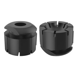 Motoparty for Honda ATC TRX MUV 1988-2014 Seat Cushion Rubber Set 2PCS Replace for OEM Number 77207-HA0-000