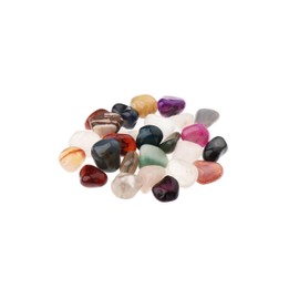 NKlaus 100 g Tumbled Stones Multi Mix 10-15 mm Healing Stones Gemstones Gemstone Decoration 14699