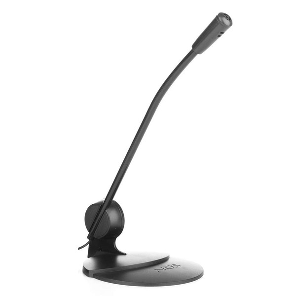 NGS Desktop Swivel Microphone Black