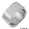 DYRBERG/KERN of DENMARK! Ring Made of Shiny Silver Finish Stainless