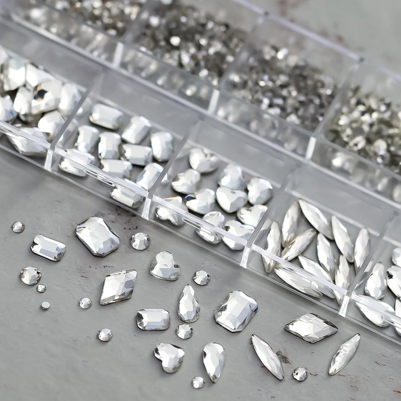 Unikato Rhinestone Nail Stone Nail Parts Stone Nail Stone 3D