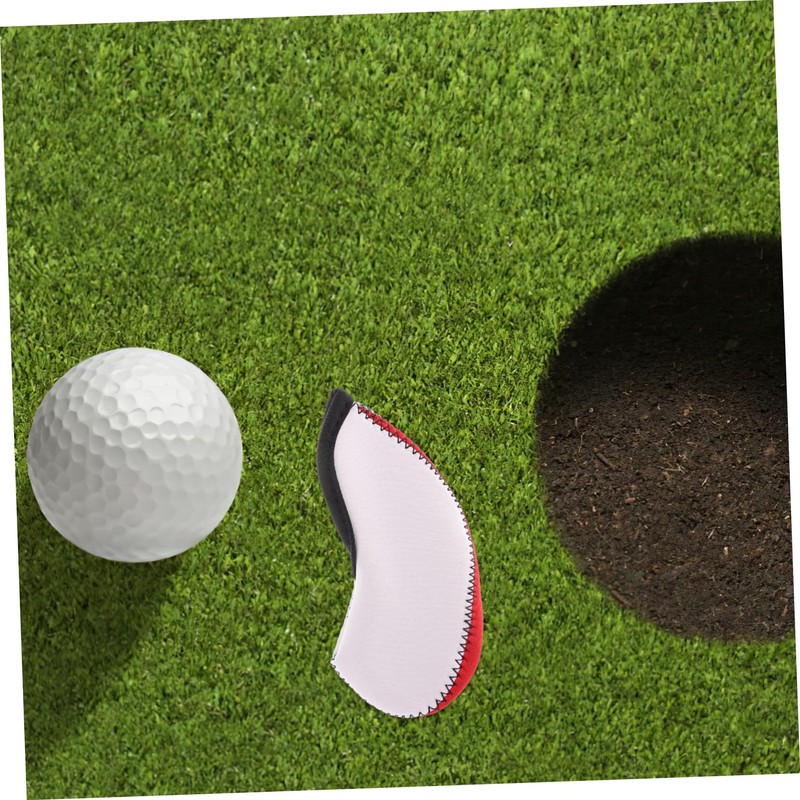 Kisangel Elegant Golf Iron Head Covers 10 Pack Soft Neoprene