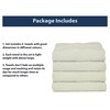 DARWEN STAR Hand Towels - Pack of 4 100% Egyptian