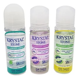 Desodorante En Roll On Krystal Stone, Hipoalergenico, 90ml